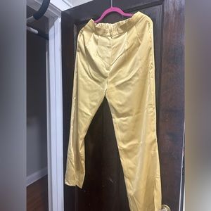 Silk Yellow Gold pants